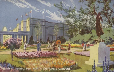 Palast der Industrie, British Empire Exhibition, Wembley, 1924